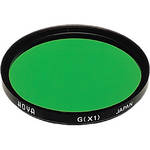Hoya 62mm Green X1 (HMC) Multi-Coated Glass Filter for Black & White Film