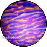 Rosco Colorwave Effects Color Glass Gobo - #33105 - Indigo Ripple (86mm = 3.4")