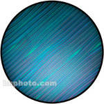 Rosco Colorwave Effects Color Glass Gobo - #33204 - Cyan Strands (86mm = 3.4")