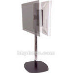 Premier Mounts Premier Mounts Dual floor stand, 60-in chrome - PSD-CS60