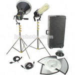 Lowel Scandles Fluorescent Two Light 3000K Kit (120-230VAC)