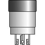 Lowel Twist-Lock Connector Cable for Fluo-Tec - 10'