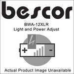 Bescor BWA-12XLR Light and Power Adjust - Waist Belt, XLR Connectivity