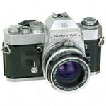 Nikon Nikkormat EL 35mm SLR Manual Focus Camera Body (Chrome)