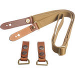 Billingham Waist Strap with Attachment Clips Khaki with Tan Trim) 
