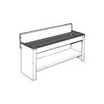 Arkay Economy Stainless Steel Photo Processing Sink(30x96x6")