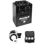 Profoto Acute 2 2400W/s 2 Head Pro Value Pack with Case (90-260V)