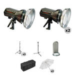 Photogenic StudioMax III 3-Light Portrait Studio Kit (120V)