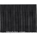Draper Drapery Panel - 12 x 13' - Velour - Black