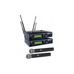 Shure ULX Professional Series Dual Wireless Handheld Microphone System (Frequency J1 / 554 - 590 MHz)