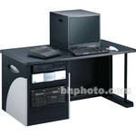Winsted E4725 Single Rack Cabinet Desk w/Inlays