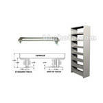 Winsted T2474 Deep DFM Cabinet (Gray)