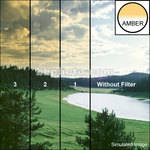Schneider 4x4" Graduated Amber 2 Water White Glass Filter