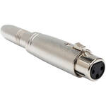 Hosa Technology GXJ183 Stereo 1/4" Phone to 3-Pin XLR Adapter