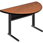 Bretford Folding Half Moon Table (Wild Cherry)
