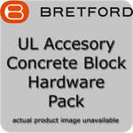 Bretford UL Concrete Block Hardware Pack
