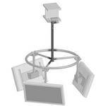 Peerless Industries ADD101 Fixed Extension Column for Multi-Displays