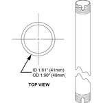 Peerless Industries ADD109 Fixed Extension Column for Multi-Displays