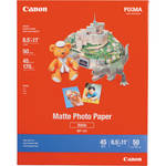 Canon Photo Paper (Matte) - 8.5x11" - 50 Sheets