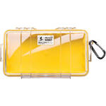 Pelican 1060 Clear Micro Case (Yellow)