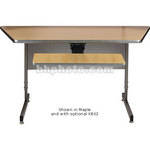 Raxxess Angled Center Desk (Ebony)