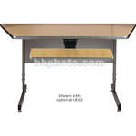 Raxxess Angled Center Desk (Maple)