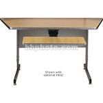 Raxxess Angled Center Desk-Large (Maple)