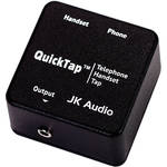 JK Audio QUICKTAP Telephone Handset Audio Interface