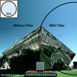 Kodak 3x3" (75mm) 82A Color Conversion Wratten Gel Filter