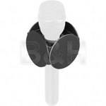 GB Mic Flag Round Microphone Flag - 2.25" - Black