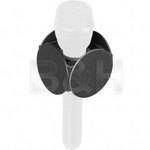 GB Mic Flag Round Microphone Flag - 2.5" - Black