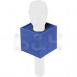 GB Mic Flag Square Microphone Flag - 2.5" - Blue