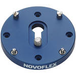 Novoflex Quick Release Plate for Q-Base System, 2.4" Round for Medium Format