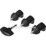 Manfrotto 190SPK2 Stainless Steel Retractable Spiked Feet Adapter (Set of 3)