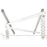 Delta 1 Fixed Ceiling Rail - 6' (1.82 m)