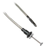 Gepe Metal Weave Covered Cable Release with Disc-Lock 20"