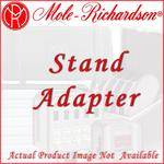 Mole-Richardson Adapter: 1/4"-20 Female Thread to Baby (5/8") Receptor
