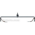 Mole-Richardson Double Hanger with 1/2"-13 Thread - Accepts 2 Baby (5/8") Fixtures