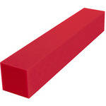 Auralex 4" Cornerfill (Red) - 4" x 4" x 24" Flat-Cut Studiofoam Corner Acoustic Absorber - 9 Pieces