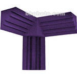 Auralex ATOM 12 System (Purple) - 4 x 12" CornerFill Cubes and 12 x LENRD Bass Traps