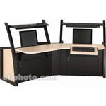Winsted C5150 66" Double-Tier Slim-line Corner Console