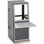 Winsted 1-Bay Base and 19.25" (48.9 cm) (11U) Slope Console, Model J8208