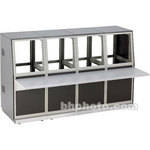 Winsted 4-Bay Base and 19.25" (48.9 cm) (11U) Slope Console, Model J8211