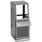 Winsted 1-Bay Base and 21" (53.34 cm) (12U) Slope Console, Model J8212
