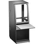 Winsted 1-Bay Base and 24.5" (62.23 cm) (14U) Slope Console, Model J8216