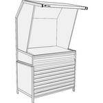 GTI CVX1FD2F w/8-Drawer File/2 Shallow Drawers
