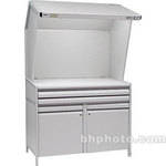 GTI CVX-1MSC2F Color Viewing Station with D50 Light Quality/Cabinet/Drawers
