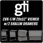 GTI CVX1M2F 29 x 52" Viewing Station 
