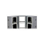 Winsted 3-Bay Cnr Cnsl with 14" Slope (Top Module Only) J8261 (Gray)