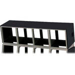Winsted J8828 Four-Bay Top Module Wedge, System/85 Series (Black)